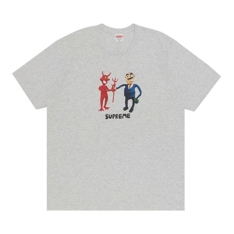 Supreme Business T-Shirt Ash Grey