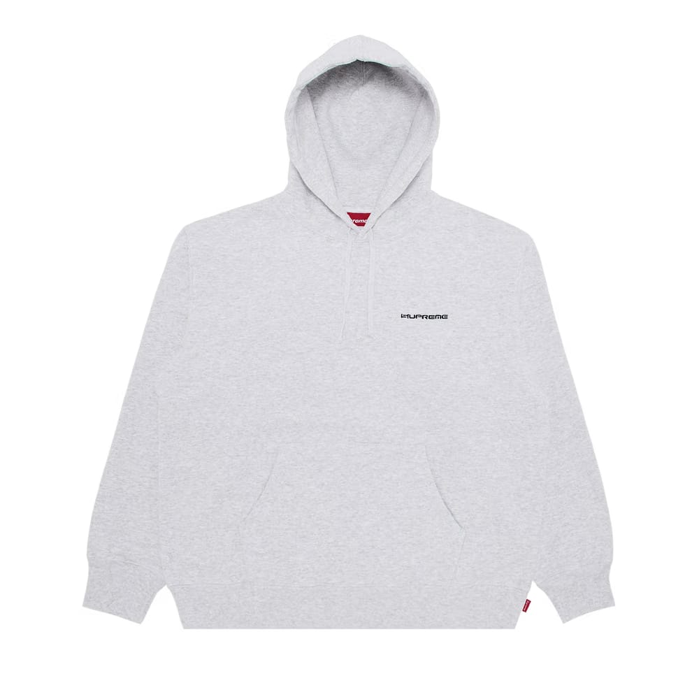 Supreme AOI Stacked Hoodie Ash Grey