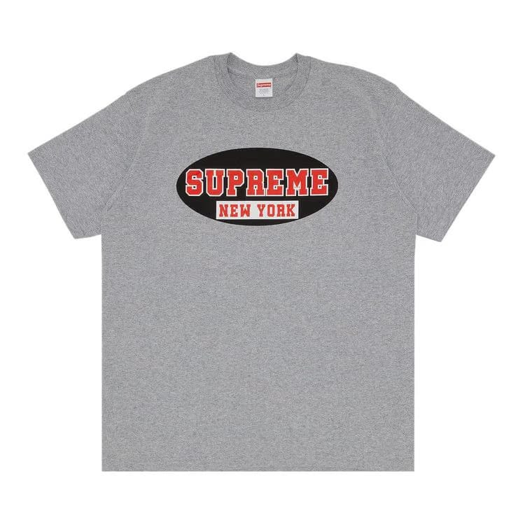 Supreme New York T-Shirt Heather Grey