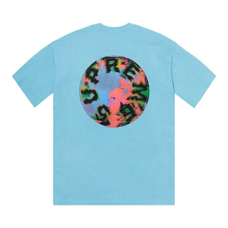 Supreme Marble T-Shirt Light Slate