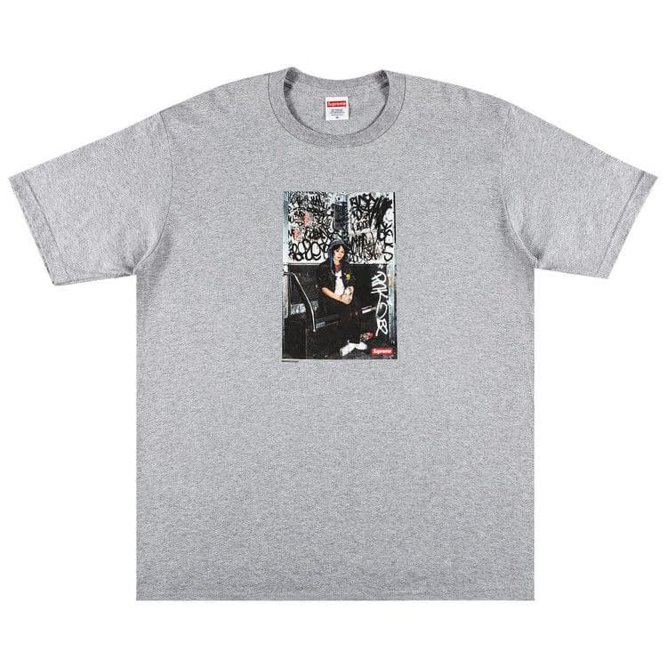 Supreme x Lady Pink T-Shirt Heather Grey