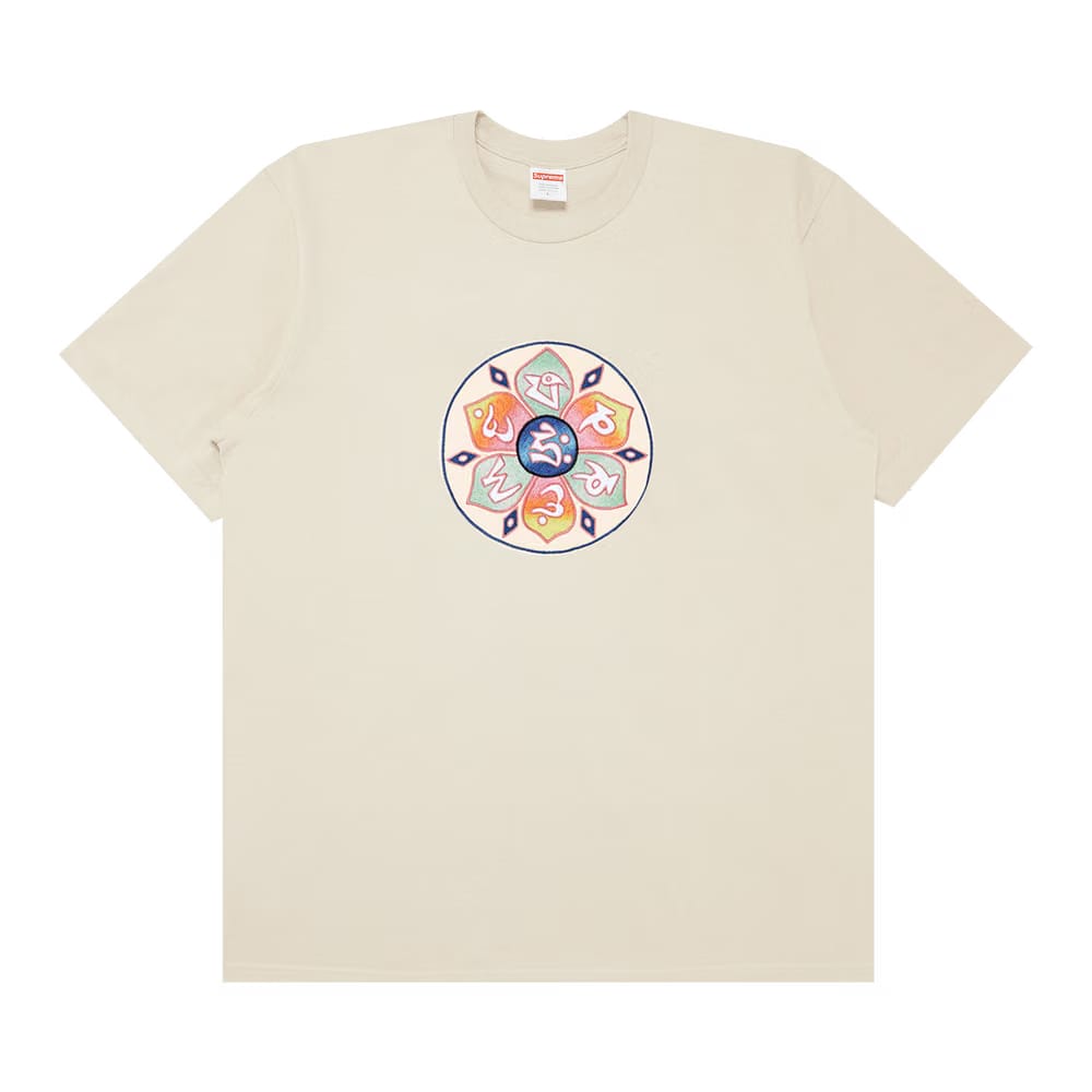 Supreme Lotus Shorts-Sleeve Top Natural