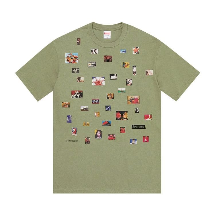 Supreme Pretty Fucked T-Shirt Light Olive