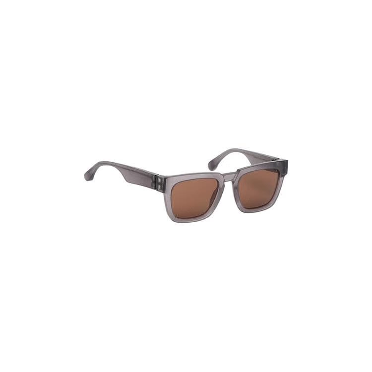 Mykita Square Sunglasses Raw Smoke/Solid Brown