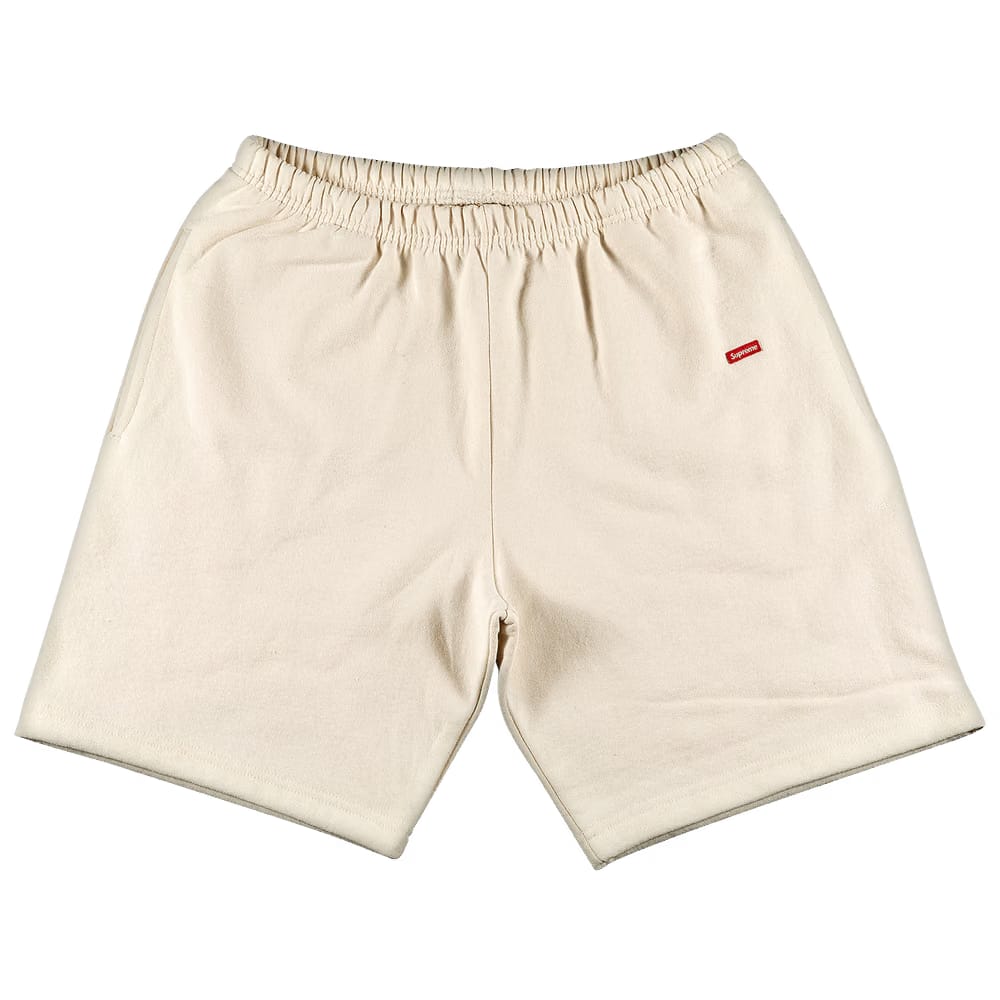 Supreme Small Box Sweatshort Natural