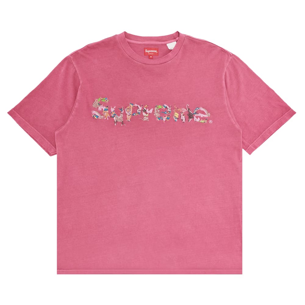 Supreme Animal Kingdom Shorts-Sleeve Top Magenta