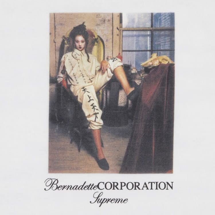 Supreme x Bernadette Corporation Fuck T-Shirt White