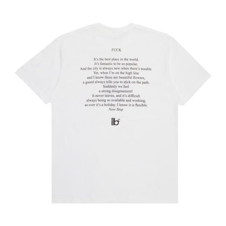 Supreme x Bernadette Corporation Fuck T-Shirt White