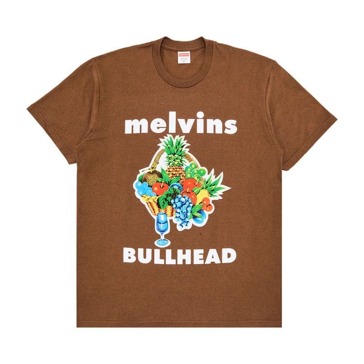 Supreme x Melvins Bullhead T-Shirt Brown