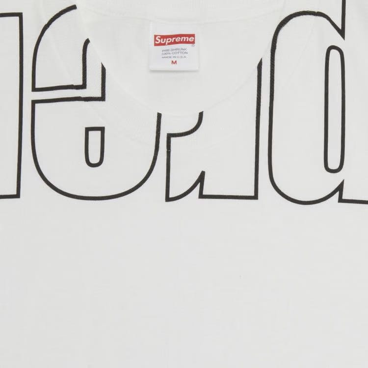 Supreme Upside Down T-Shirt White