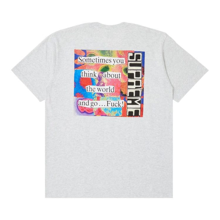 Supreme Static T-Shirt Ash Grey