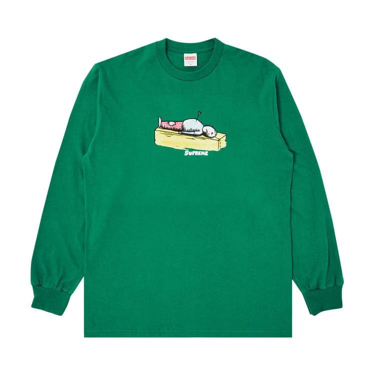 Supreme Neil Blender Arrow Long-Sleeve T-Shirt Light Pine