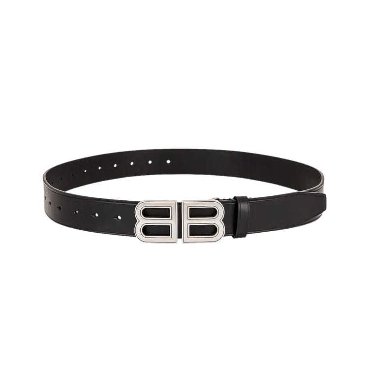 Balenciaga Hourglass Large Belt Black
