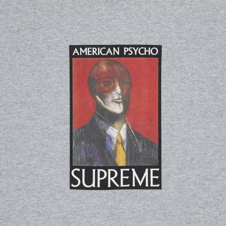 Supreme American Psycho T-Shirt Heather Grey