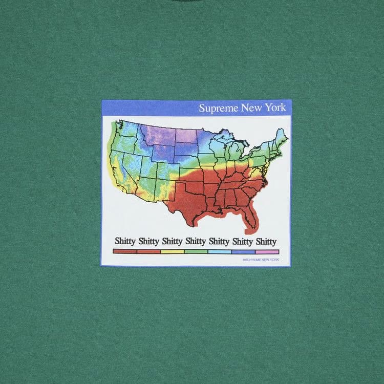 Supreme Weather T-Shirt Light Pine