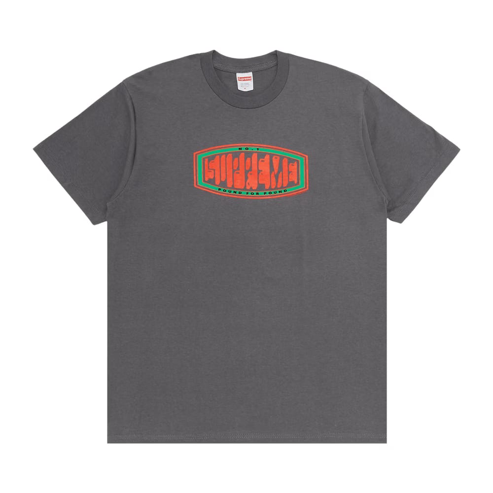 Supreme Pound T-Shirt Charcoal