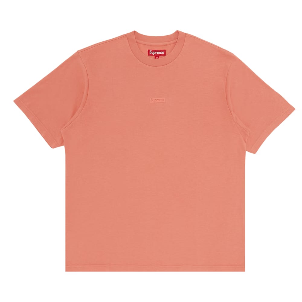 Supreme High Density Small Box Shorts-Sleeve Top Peach