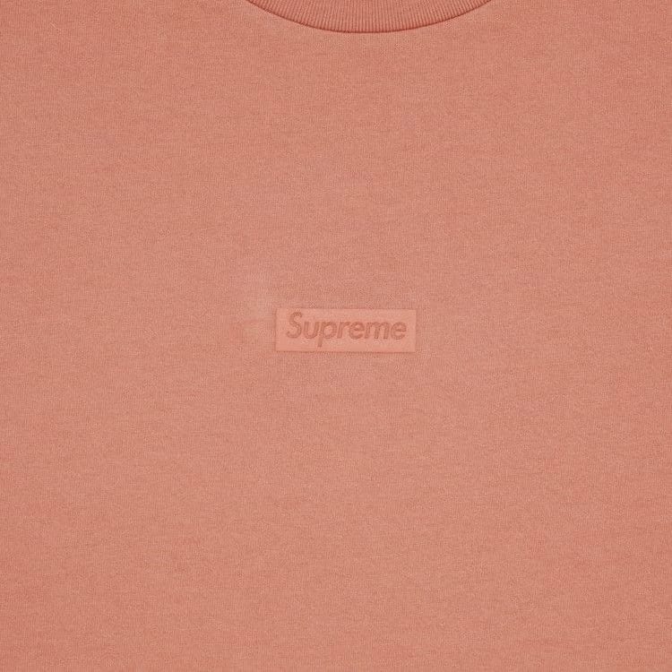 Supreme High Density Small Box Shorts-Sleeve Top Peach