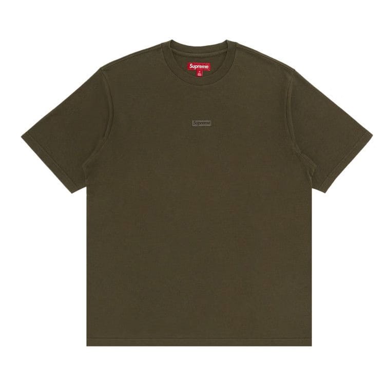 Supreme High Density Small Box Shorts-Sleeve Top Light Olive