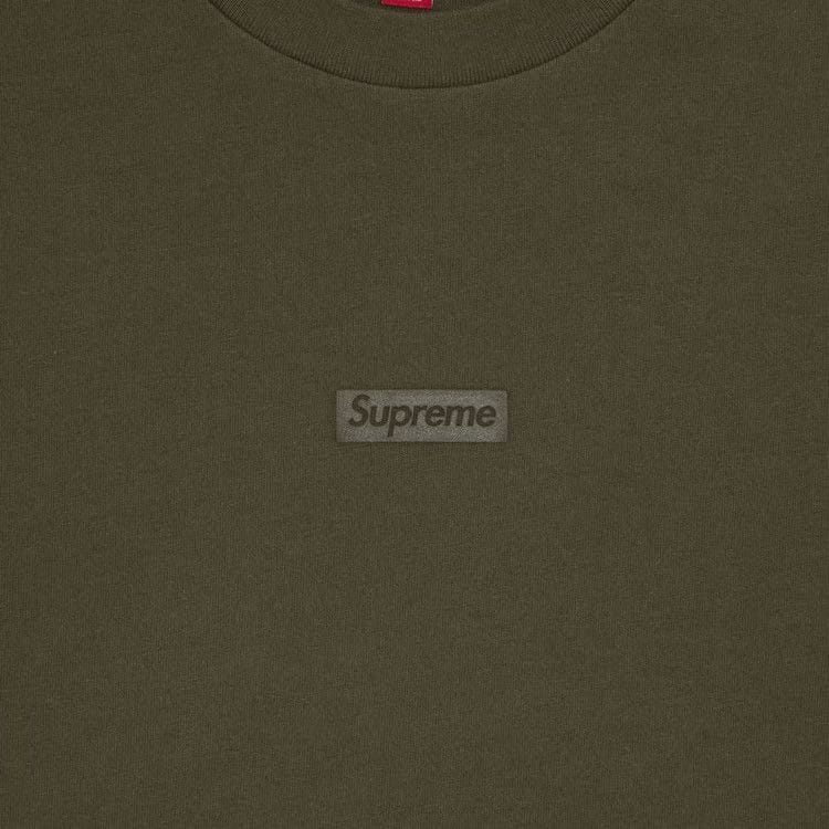 Supreme High Density Small Box Shorts-Sleeve Top Light Olive