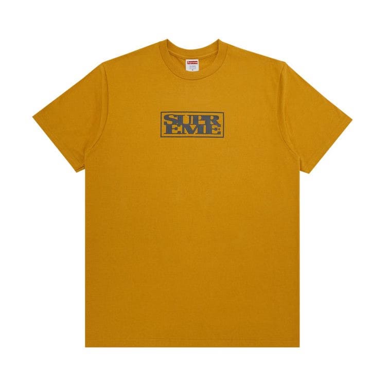 Supreme Connect T-Shirt Mustard