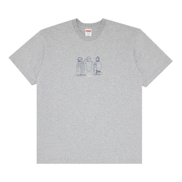 Supreme Three Kings T-Shirt Heather Grey