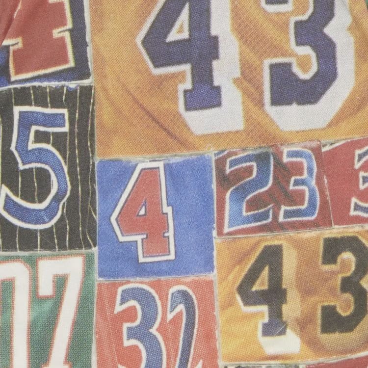 Supreme Jersey Collage Shorts-Sleeve Top Multicolor