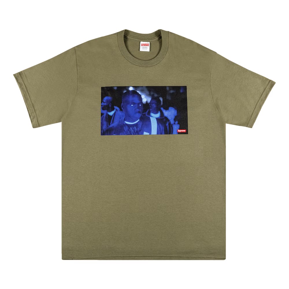 Supreme America Eats Its Young T-Shirt Light Olive