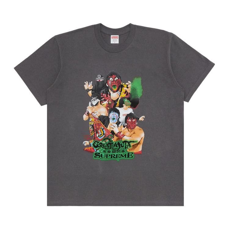 Supreme Muta T-Shirt Charcoal