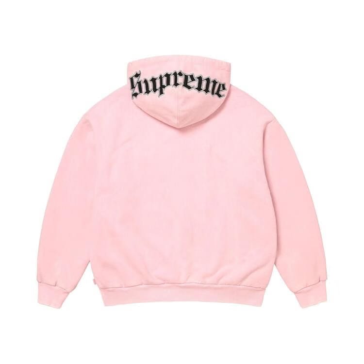 Supreme x Chicago White Sox Zip Up Hoodie Light Pink