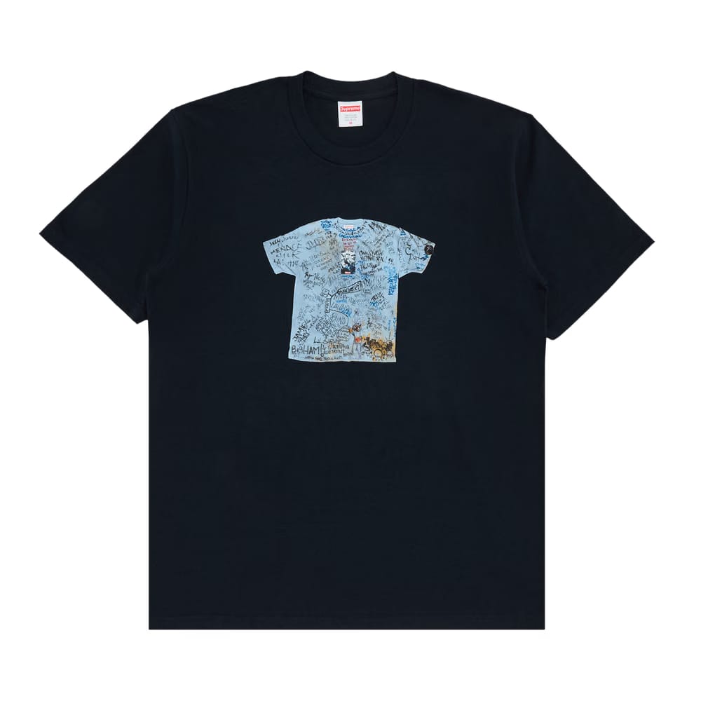 Supreme First T-Shirt Navy