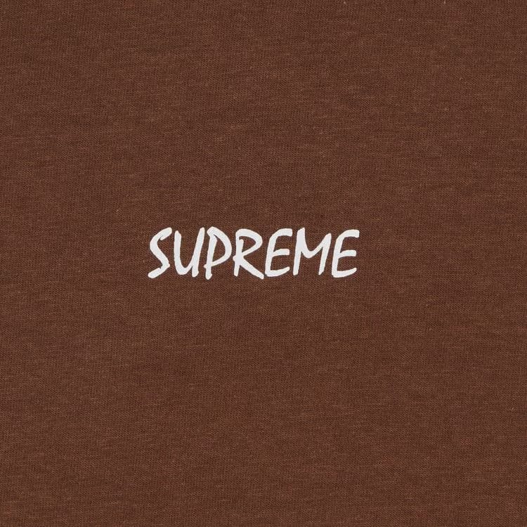 Supreme Black Cat T-Shirt Brown