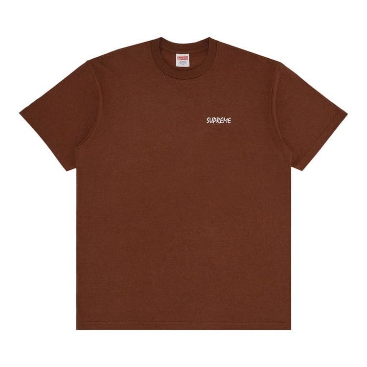 Supreme Black Cat T-Shirt Brown