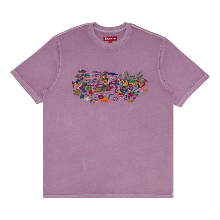 Supreme Machu Picchu Shorts-Sleeve Top Lavender