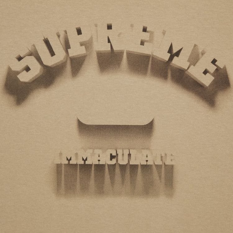 Supreme Shadow T-Shirt Khaki
