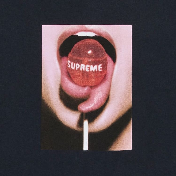Supreme Lollipop T-Shirt Navy