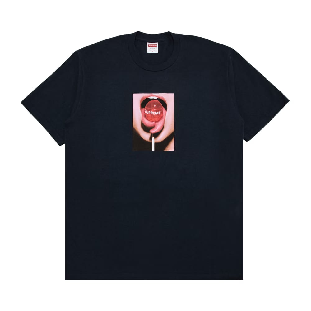 Supreme Lollipop T-Shirt Navy