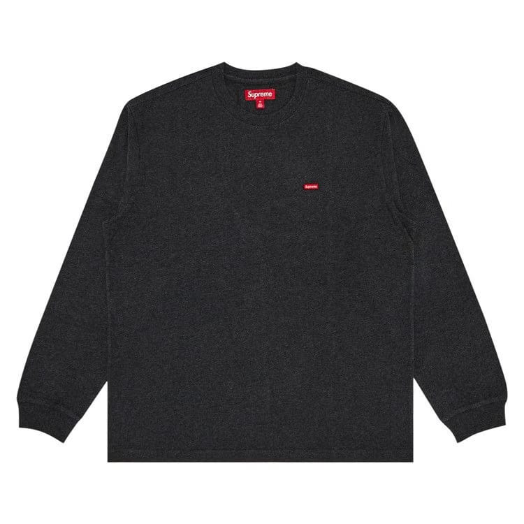 Supreme Small Box Long-Sleeve T-Shirt Charcoal