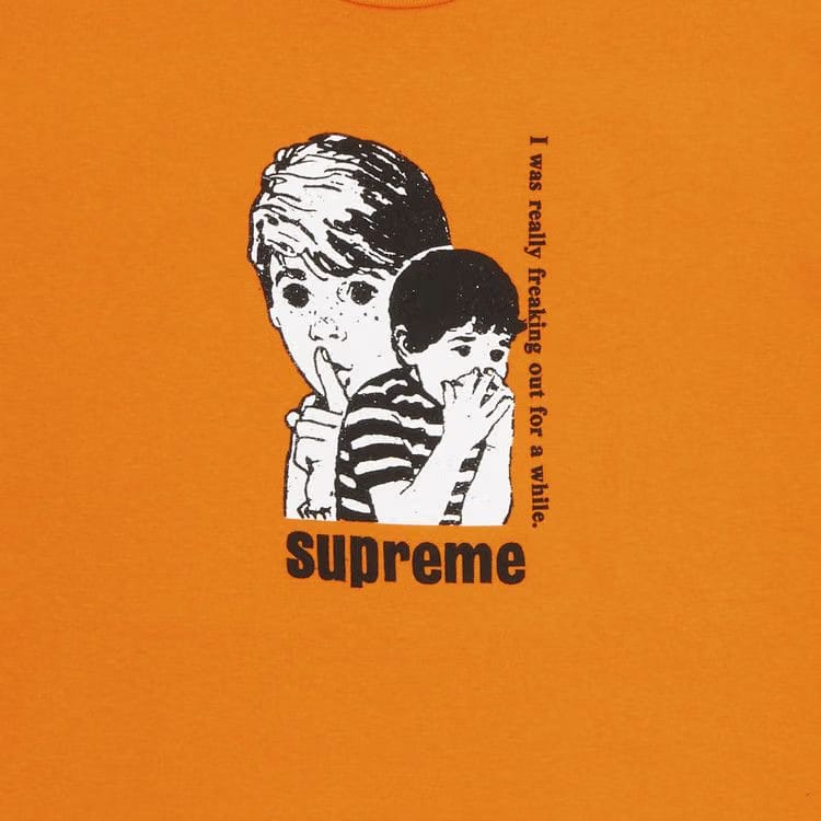 Supreme Freaking Out T-Shirt Orange