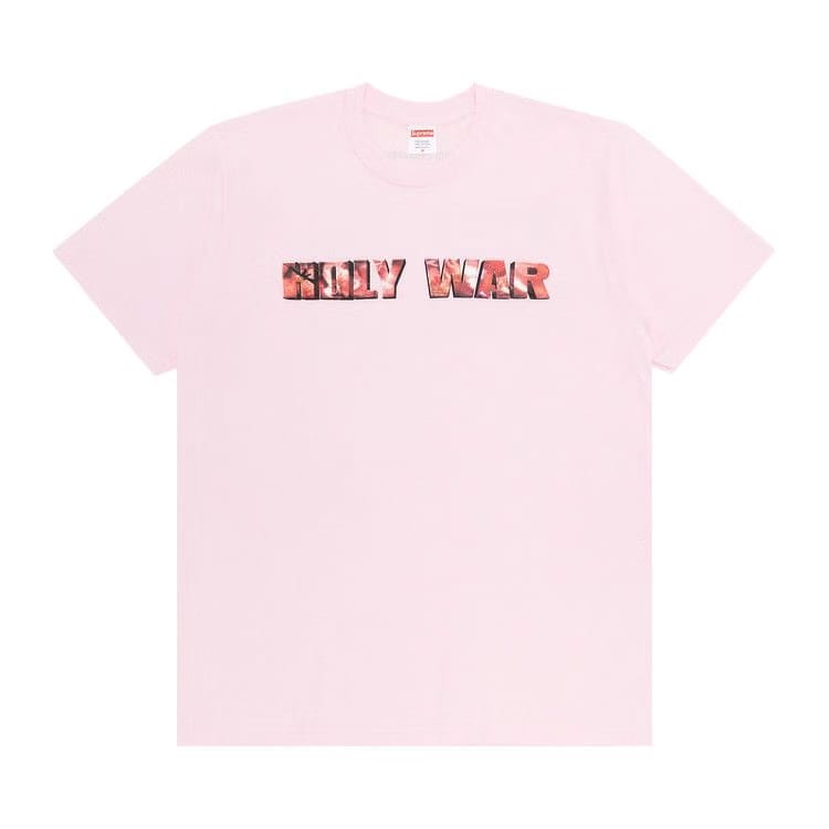 Supreme Holy War T-Shirt Light Pink