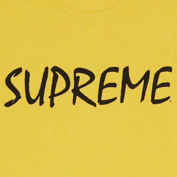 Supreme FTP Shorts-Sleeve Top Yellow