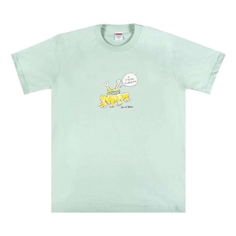 Supreme x Daniel Johnston Frog T-Shirt Light Teal