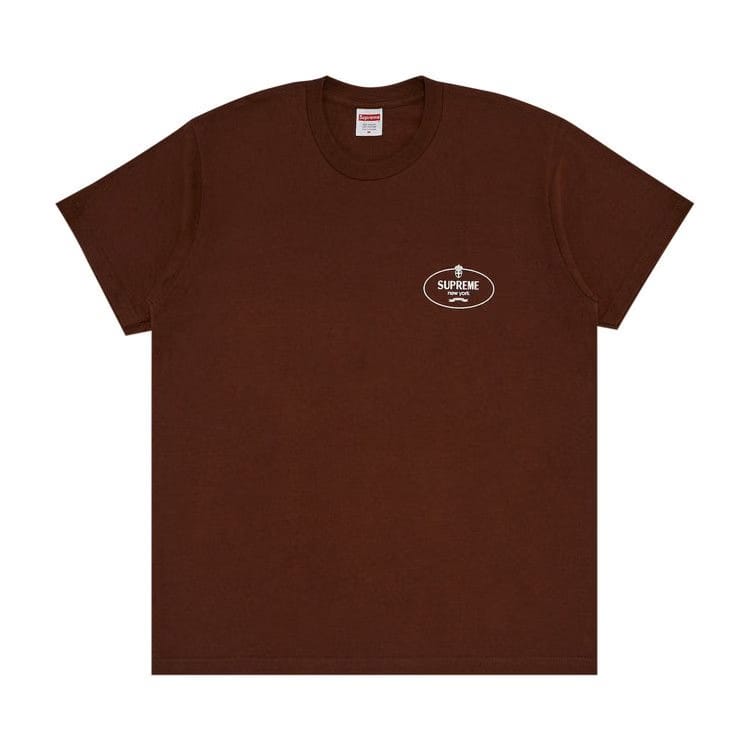 Supreme Crest T-Shirt Brown