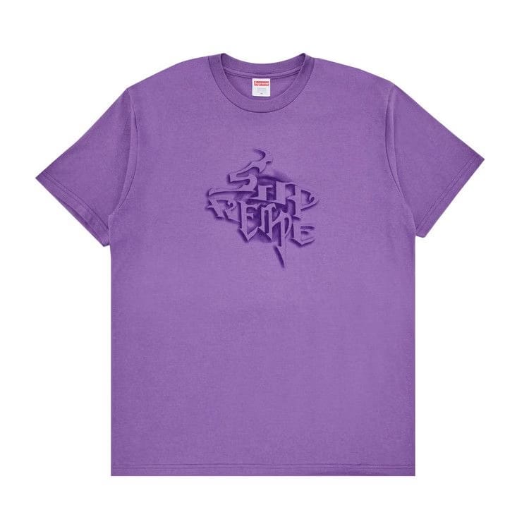 Supreme Smoke T-Shirt Purple