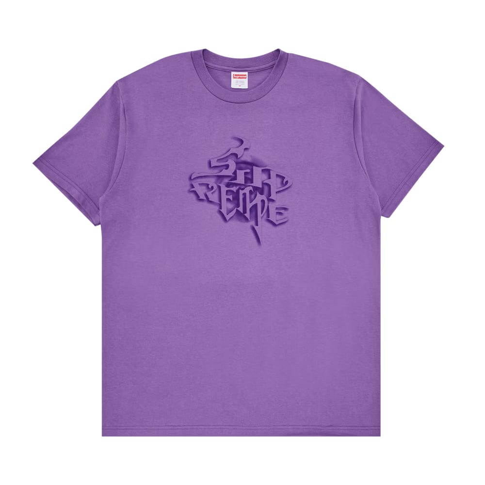 Supreme Smoke T-Shirt Purple