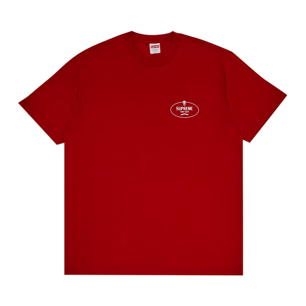 Supreme Crest T-Shirt Red