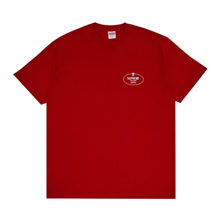 Supreme Crest T-Shirt Red