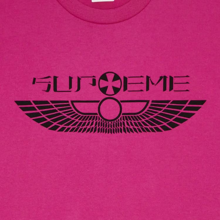Supreme Wings T-Shirt Fuchsia