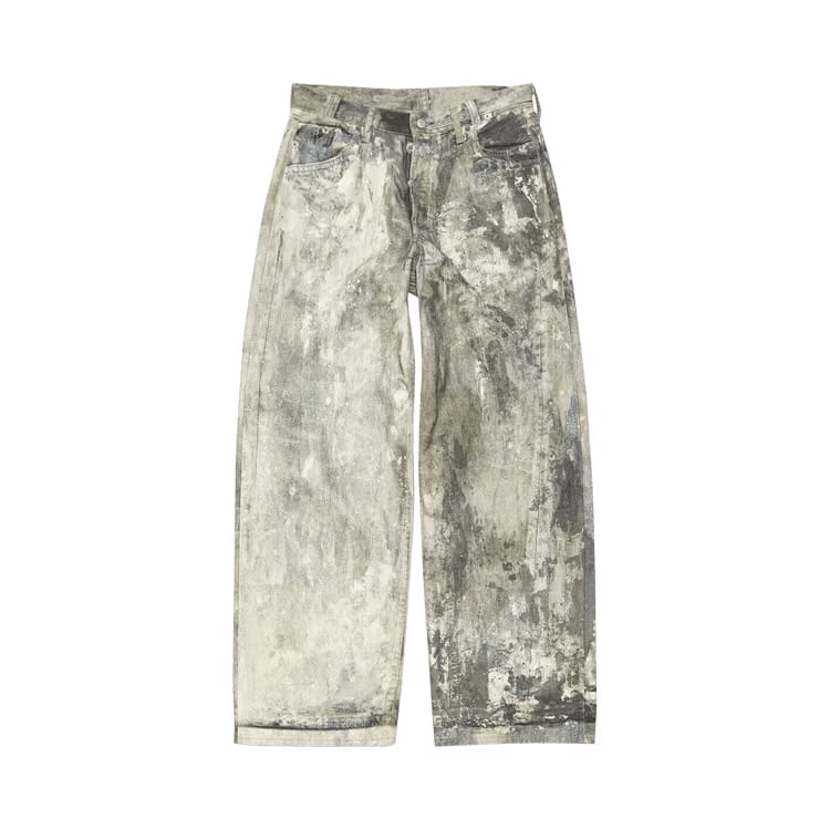 Acne Studios Paint Splatter Jeans Grey