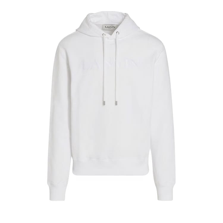 Lanvin Hoodie Optic White